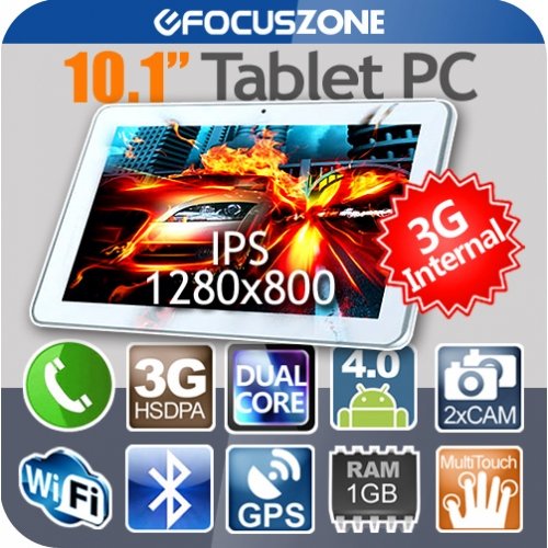 Ampe A10 Quad Core 1.2GHz ROM Dual Cameras Wifi Bluetooth 3G GPS